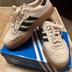 Adidas Samba Women's Shoes - Black and White